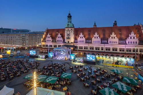 Leipziger Markt Musik, Quelle: Foto Jörg Singer